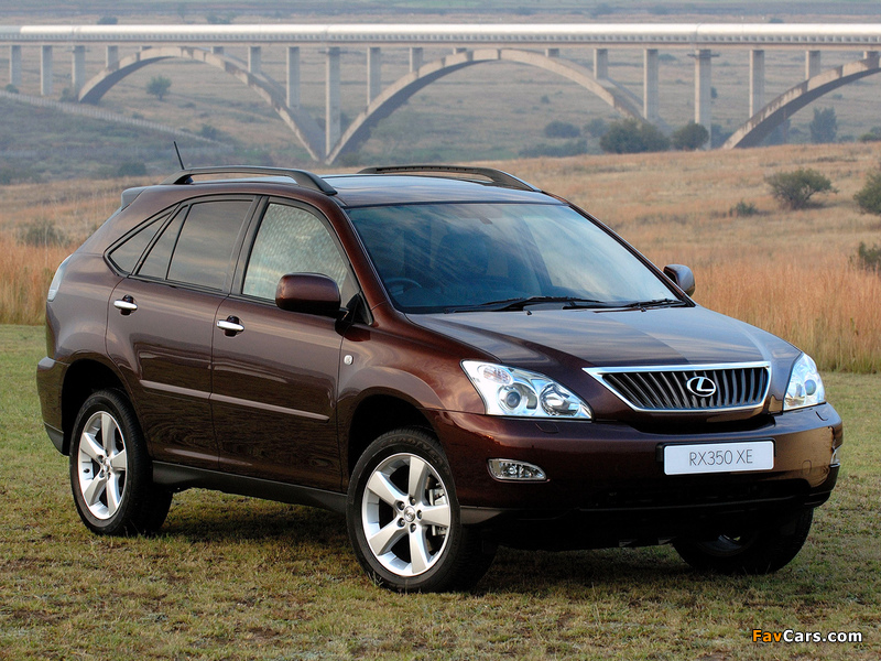 Photos of Lexus RX 350 XE ZA-spec 2007–09 (800 x 600)