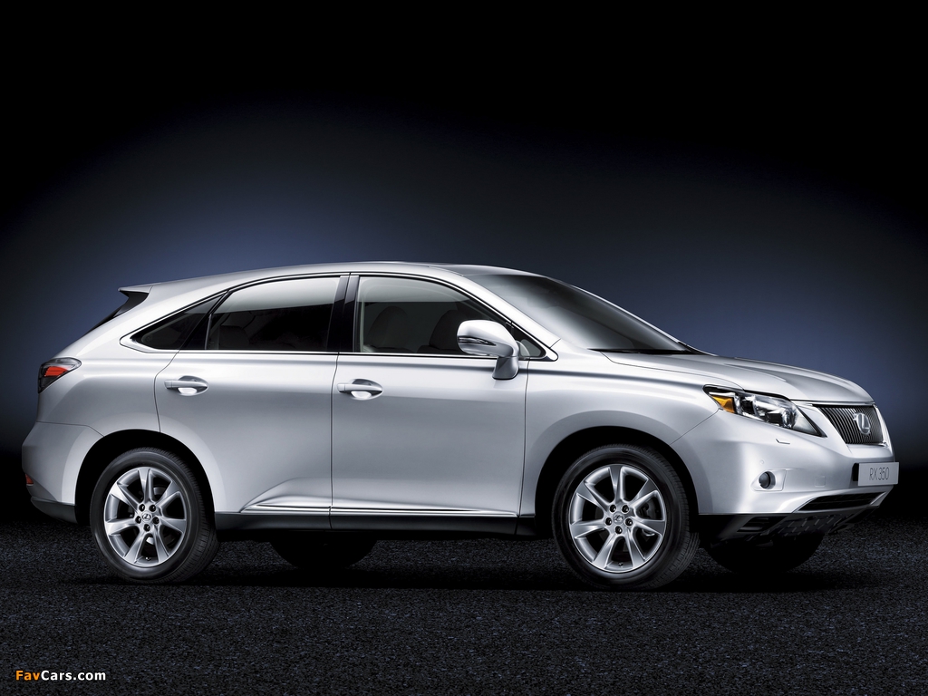 Photos of Lexus RX 350 EU-spec 2009–12 (1024 x 768)