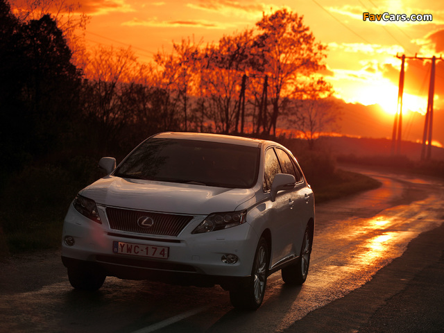 Photos of Lexus RX 450h EU-spec 2009–12 (640 x 480)