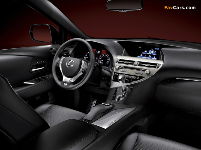 Photos of Lexus RX 450h F-Sport EU-spec 2012 (640 x 480)