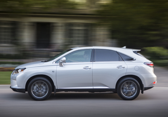 2012 Rx 350 Photos of Lexus RX 350 F-Sport 2012