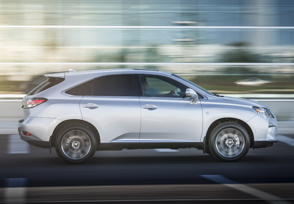 Photos of Lexus RX 350 F-Sport 2012