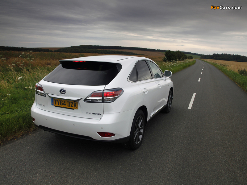 Photos of Lexus RX 450h F-Sport UK-spec (AL10) 2012–15 (800 x 600)