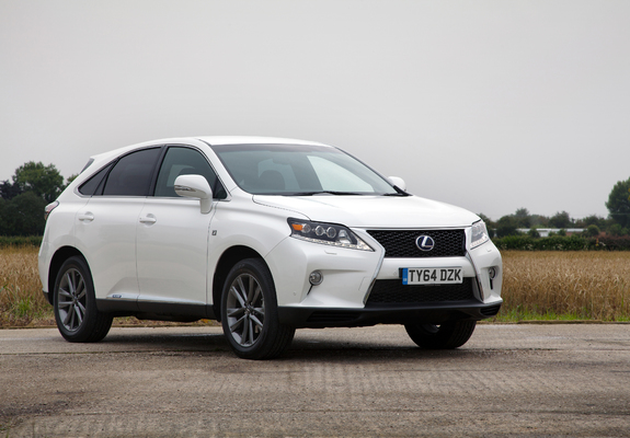 Photos of Lexus RX 450h F-Sport UK-spec (AL10) 2012–15