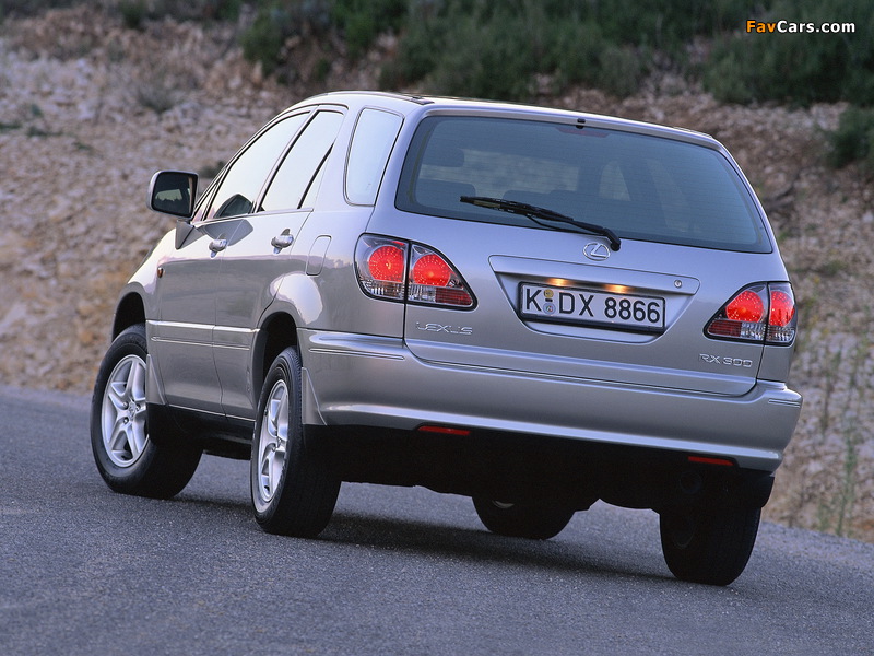 Pictures of Lexus RX 300 EU-spec 2000–03 (800 x 600)