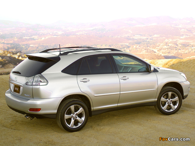 Pictures of Lexus RX 330 2003–06 (640 x 480)