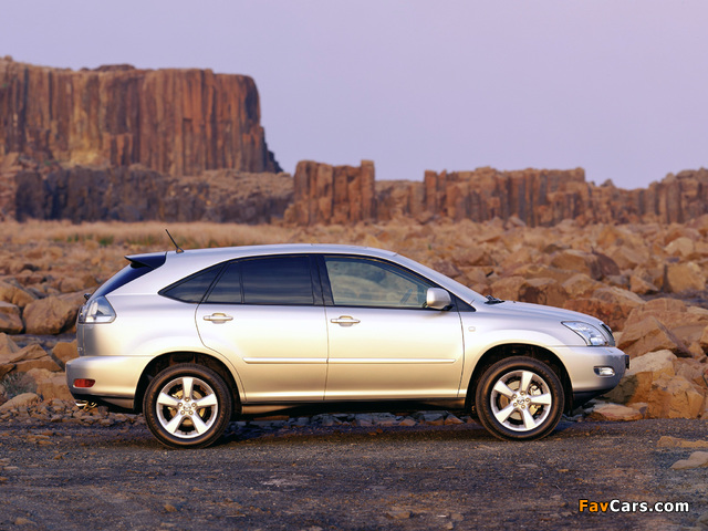 Pictures of Lexus RX 300 EU-spec 2003–06 (640 x 480)
