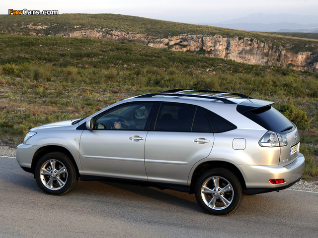 Pictures of Lexus RX 400h EU-spec 2005–09 (640 x 480)