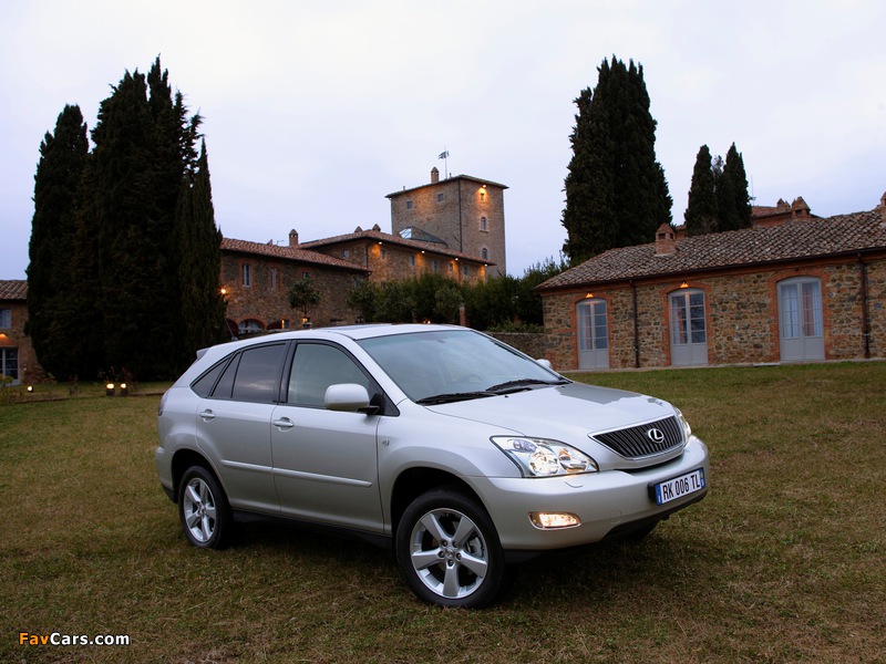 Pictures of Lexus RX 350 EU-spec 2006–09 (800 x 600)