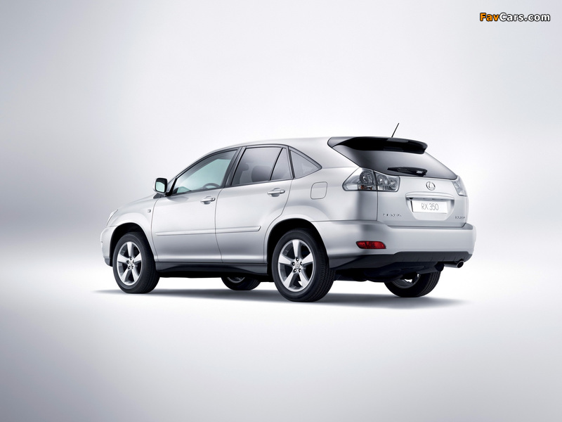 Pictures of Lexus RX 350 EU-spec 2006–09 (800 x 600)