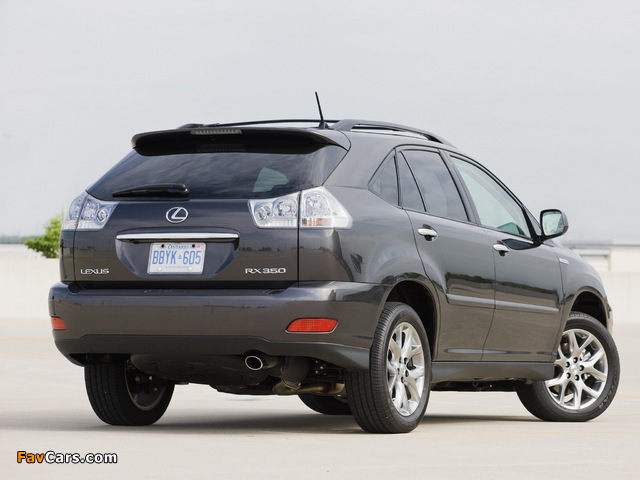 Pictures of Lexus RX 350 Pebble Beach Edition 2008 (640 x 480)