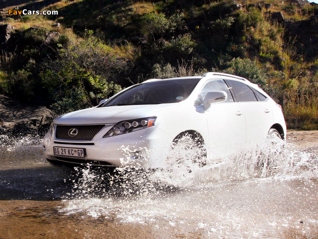 Pictures of Lexus RX 450h ZA-spec 2009 (640 x 480)