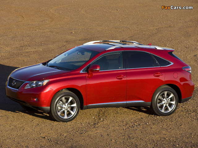 Pictures of Lexus RX 350 2009–12 (640 x 480)
