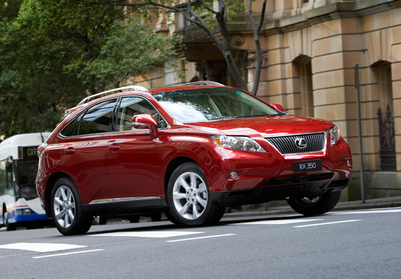 Pictures of Lexus RX 350 U-spec 2009