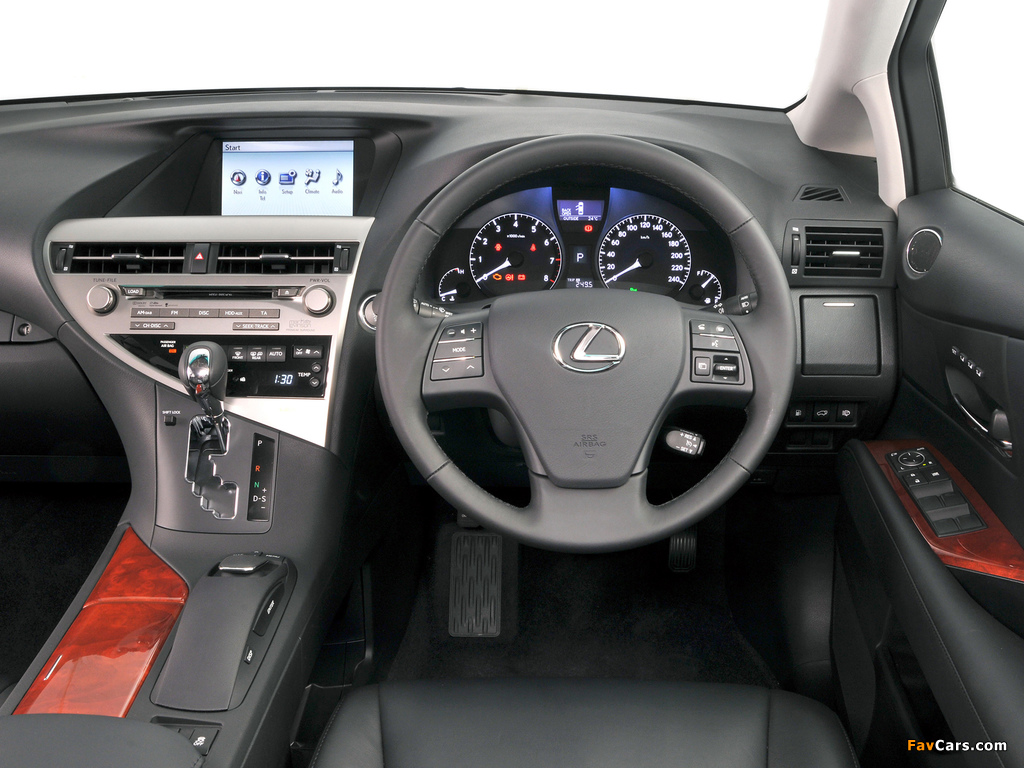 Pictures of Lexus RX 350 ZA-spec 2009 (1024 x 768)