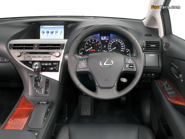 Pictures of Lexus RX 350 ZA-spec 2009 (640 x 480)