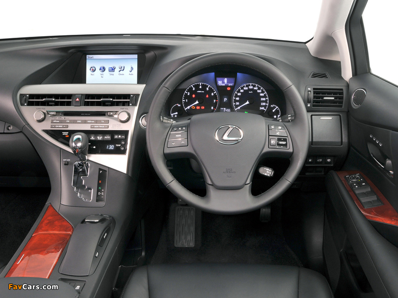 Pictures of Lexus RX 350 ZA-spec 2009 (800 x 600)