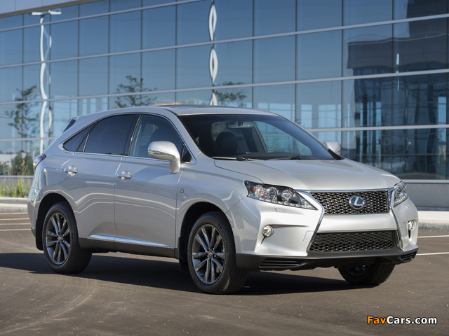 Pictures of Lexus RX 350 F-Sport 2012 (640 x 480)