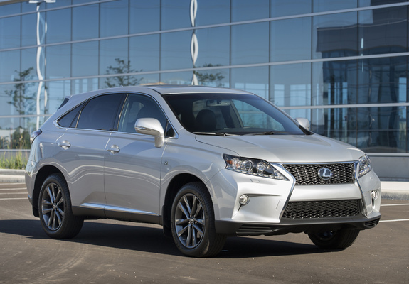 Pictures of Lexus RX 350 F-Sport 2012