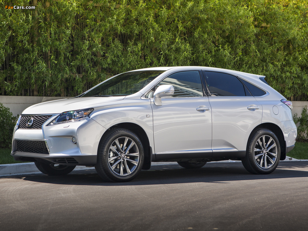 Pictures of Lexus RX 350 F-Sport 2012 (1024 x 768)