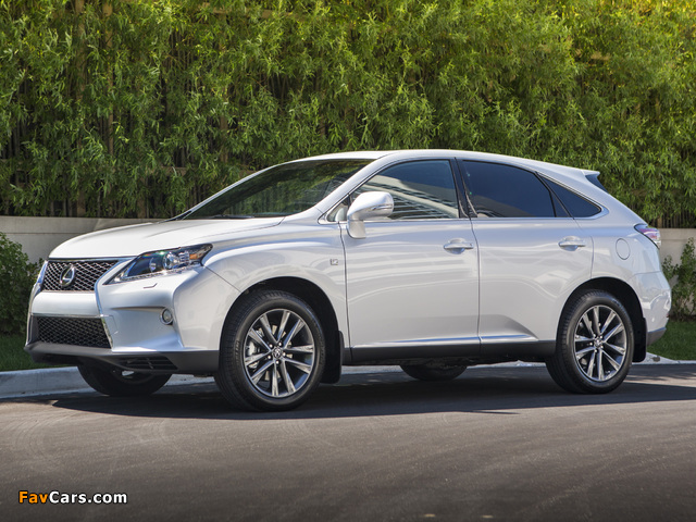 Pictures of Lexus RX 350 F-Sport 2012 (640 x 480)