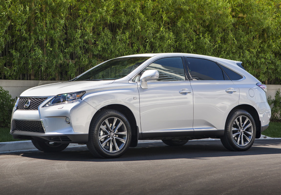 Pictures of Lexus RX 350 F-Sport 2012