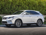 Pictures of Lexus RX 350 F-Sport 2012