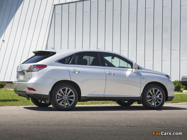 Pictures of Lexus RX 350 F-Sport 2012 (640 x 480)