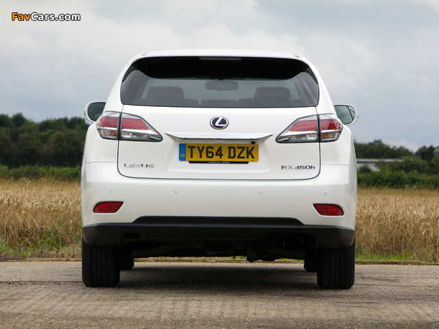 Pictures of Lexus RX 450h F-Sport UK-spec (AL10) 2012–15 (640 x 480)