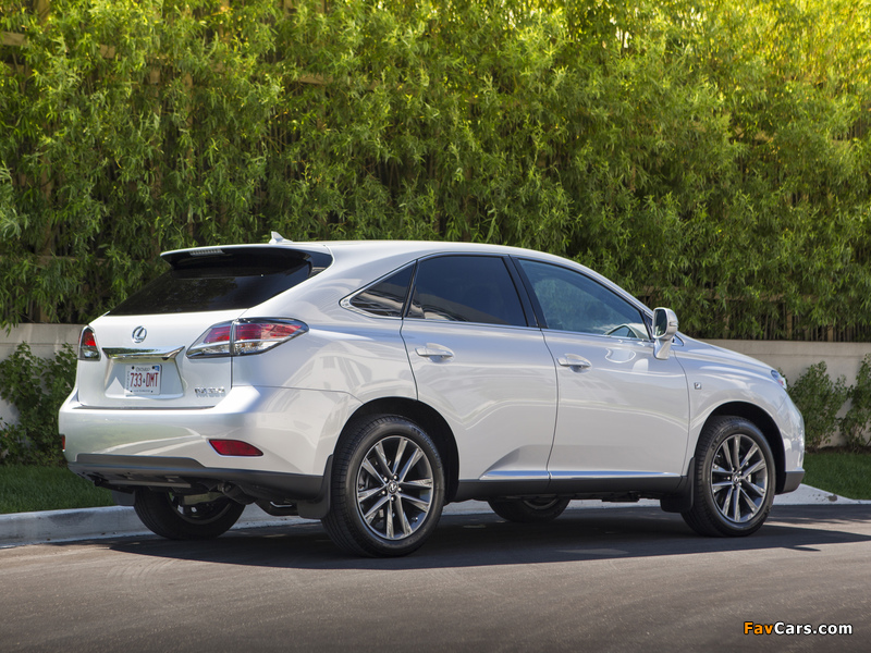 Pictures of Lexus RX 350 F-Sport 2012 (800 x 600)