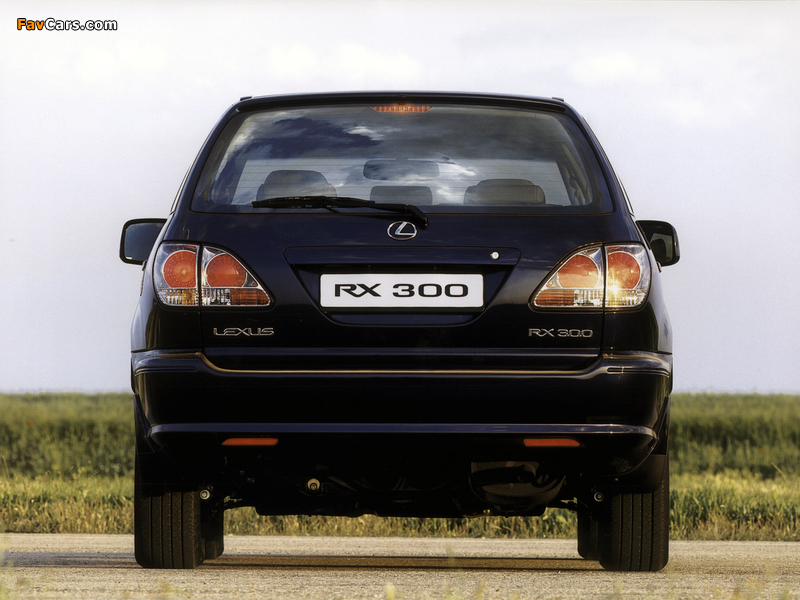 Lexus RX 300 EU-spec 2000–03 wallpapers (800 x 600)