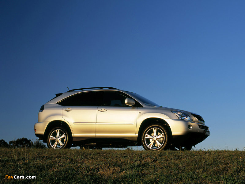 Lexus RX 400h AU-spec 2005–09 wallpapers (800 x 600)