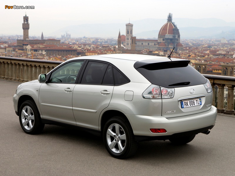 Lexus RX 350 EU-spec 2006–09 wallpapers (800 x 600)