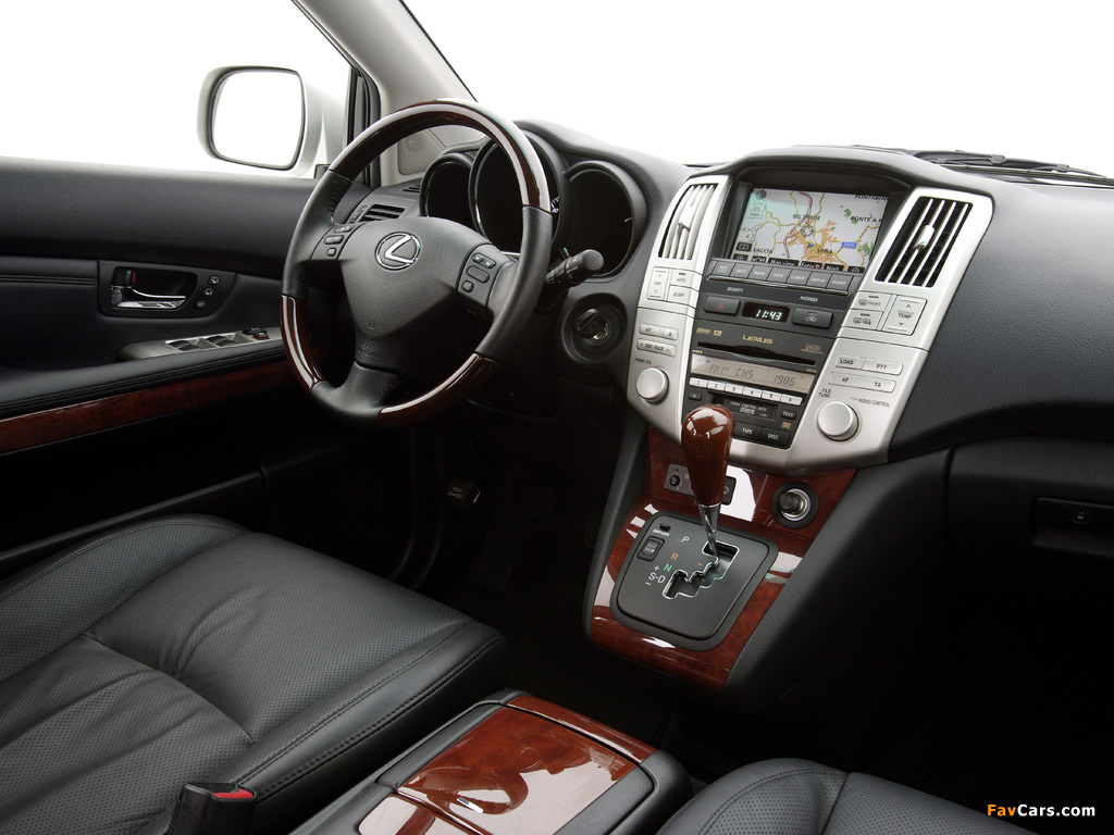 Lexus RX 350 EU-spec 2006–09 wallpapers (1024 x 768)