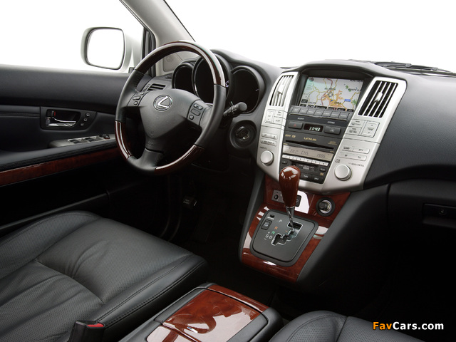 Lexus RX 350 EU-spec 2006–09 wallpapers (640 x 480)
