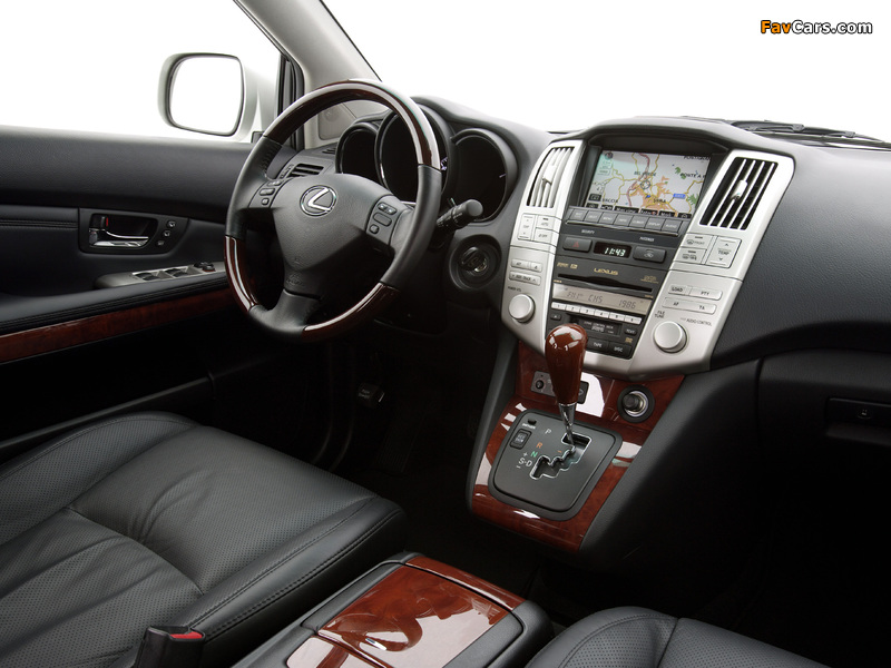 Lexus RX 350 EU-spec 2006–09 wallpapers (800 x 600)