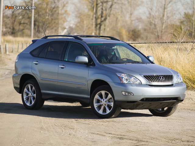 Lexus RX 350 2006–09 wallpapers (640 x 480)