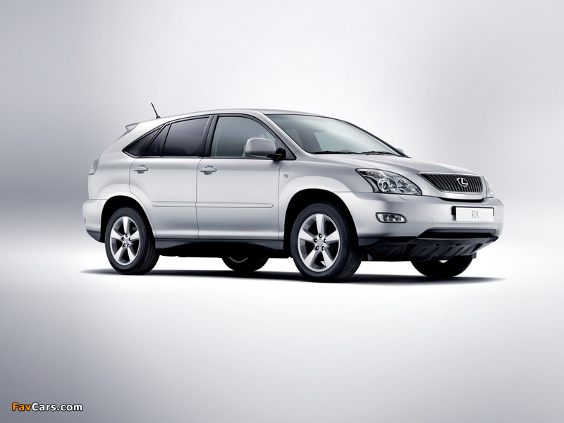 Lexus RX 350 EU-spec 2006–09 wallpapers (800 x 600)