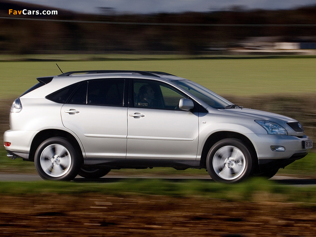 Lexus RX 350 UK-spec 2006–09 wallpapers (640 x 480)