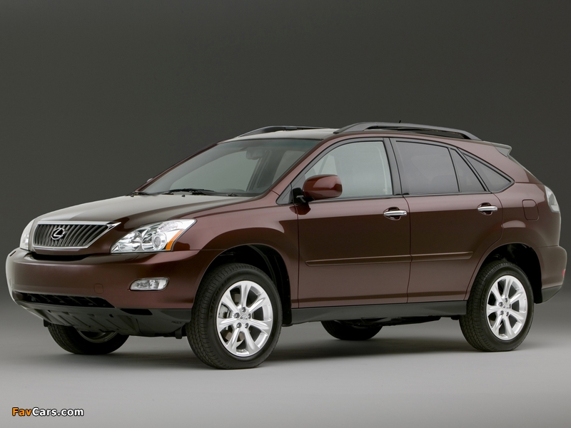 Lexus RX 350 2006–09 wallpapers (800 x 600)