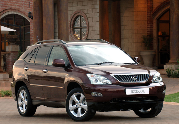 Lexus RX 350 XE ZA-spec 2007–09 wallpapers
