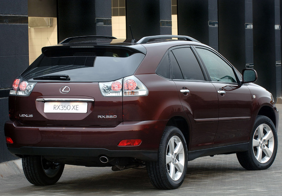 Lexus RX 350 XE ZA-spec 2007–09 wallpapers