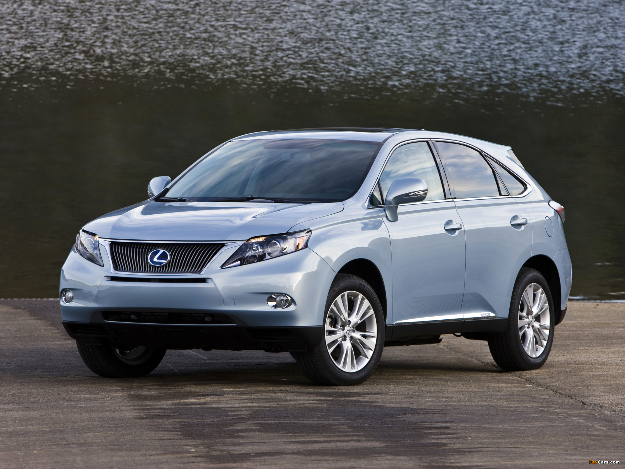 Lexus RX 450h 2009–12 wallpapers (2048 x 1536)