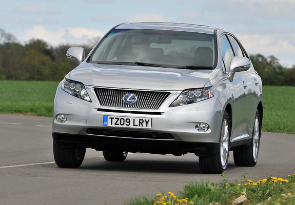 Lexus RX 450h UK-spec 2009–12 wallpapers