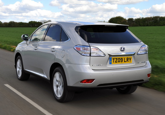 Lexus RX 450h UK-spec 2009–12 wallpapers