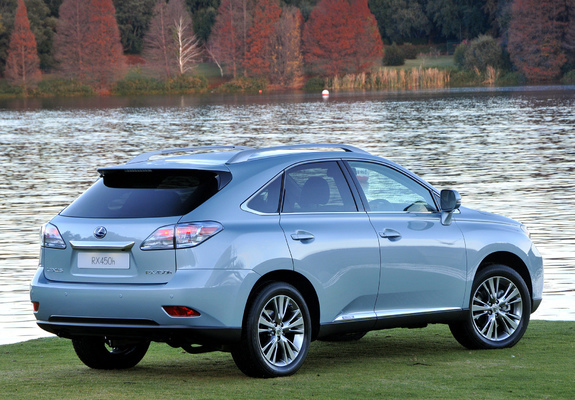 Lexus RX 450h ZA-spec 2009 wallpapers