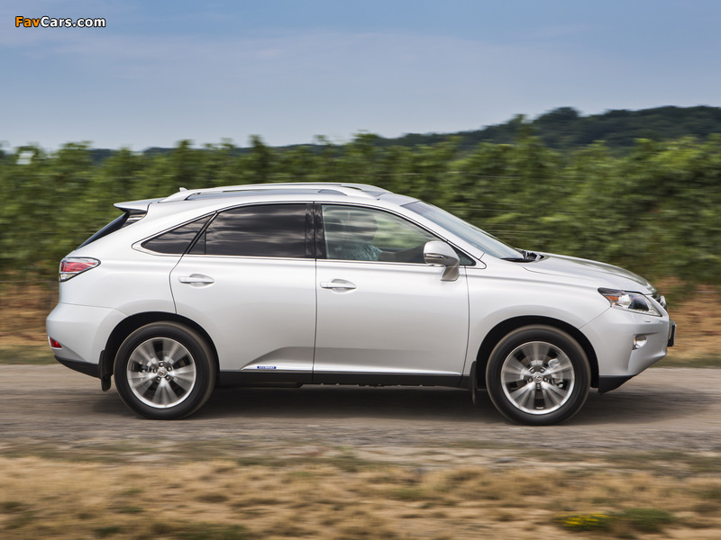 Lexus RX 450h 2012 wallpapers (800 x 600)