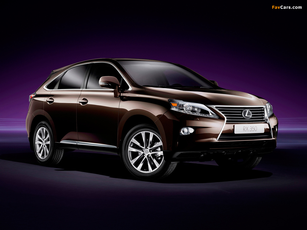 Lexus RX 350 2012 wallpapers (1024 x 768)