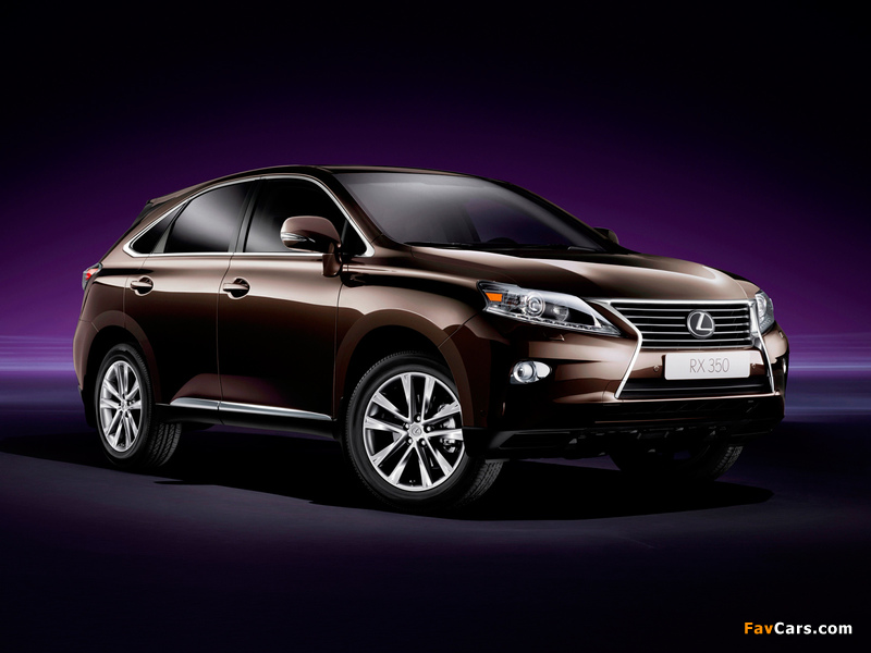 Lexus RX 350 2012 wallpapers (800 x 600)