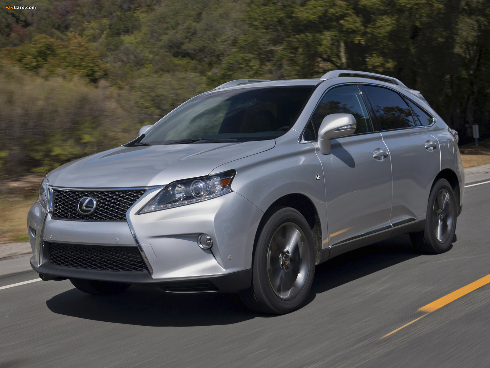 Lexus RX 350 F-Sport 2012 wallpapers (1600 x 1200)